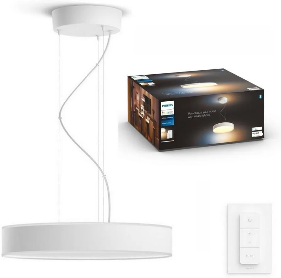 Светильник PHILIPS HUE White ambiance Enrave 8718696176573, белый