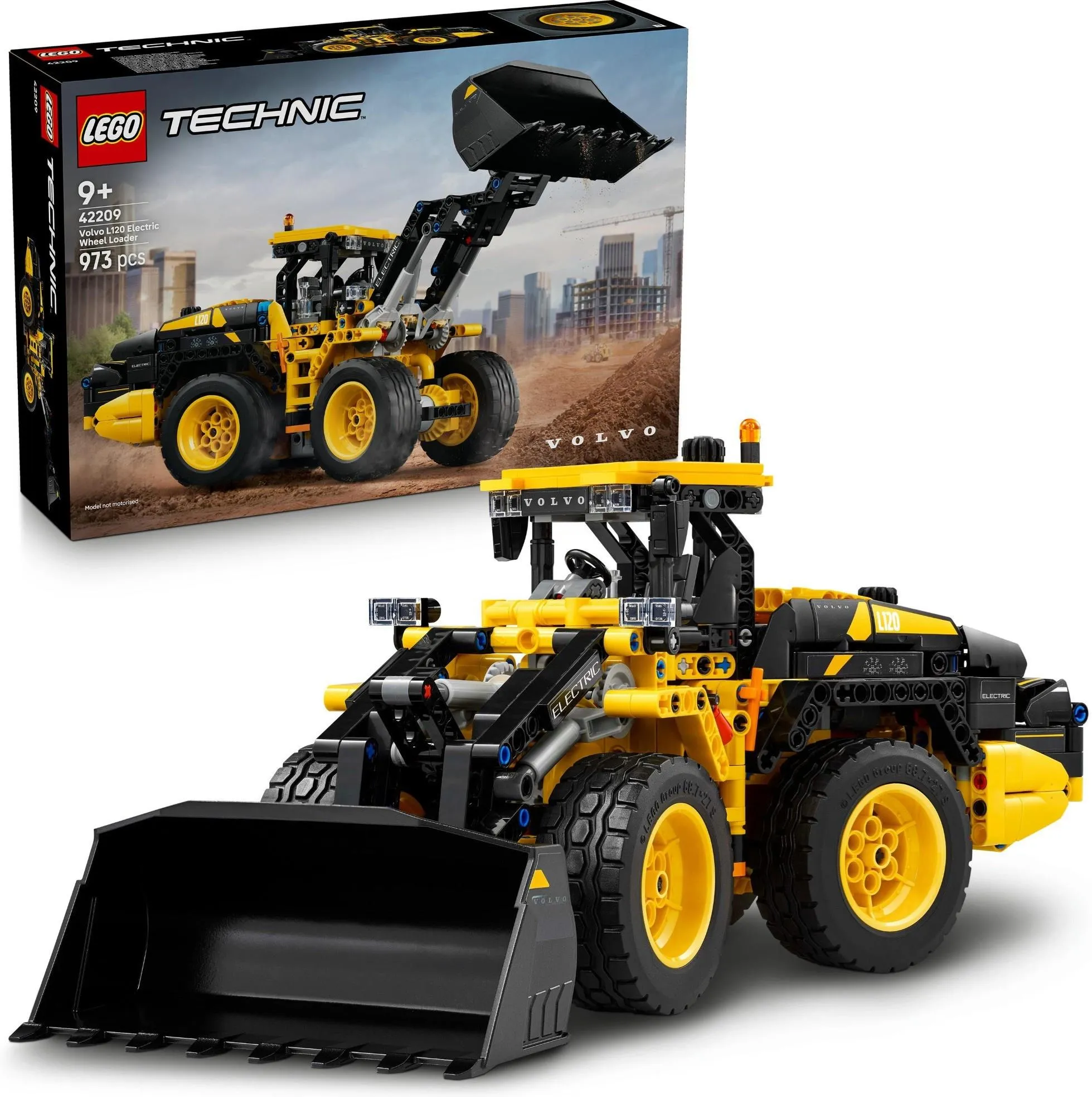 Конструктор LEGO Technic 42209 Колёсный погрузчик Volvo L120 Electric