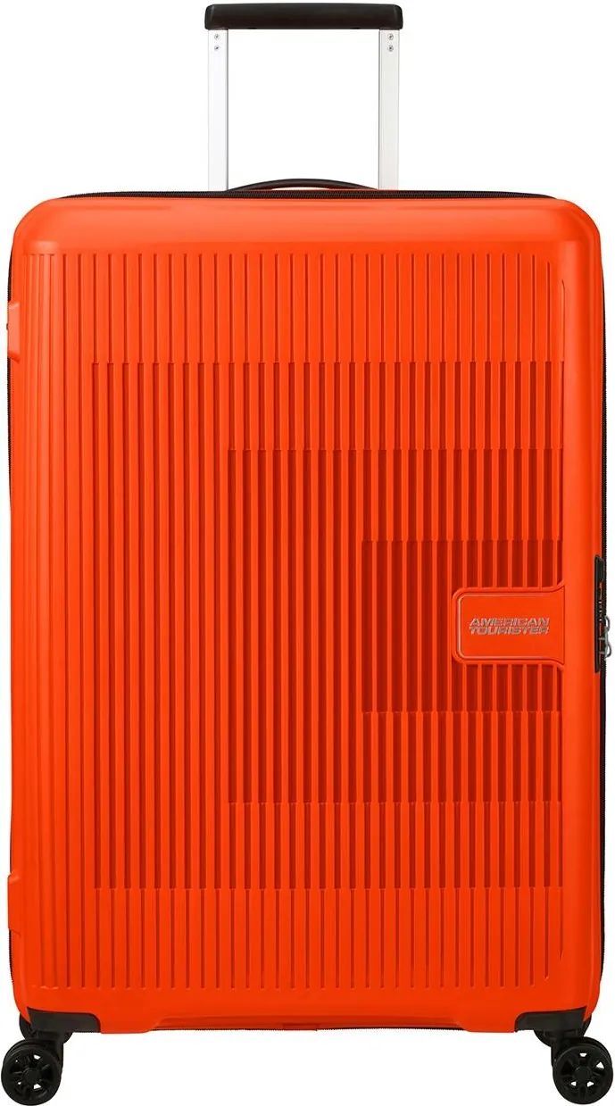 American Tourister Aerostep - Spinner L 77 см, 101,5/109 л, оранжевый