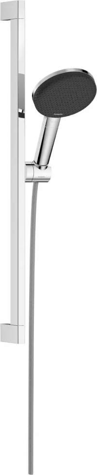 Душевой набор HANSGROHE Raindance Alive Select S 125 3jet EcoSmart + Unica E Puro 65 см, хром 24600000