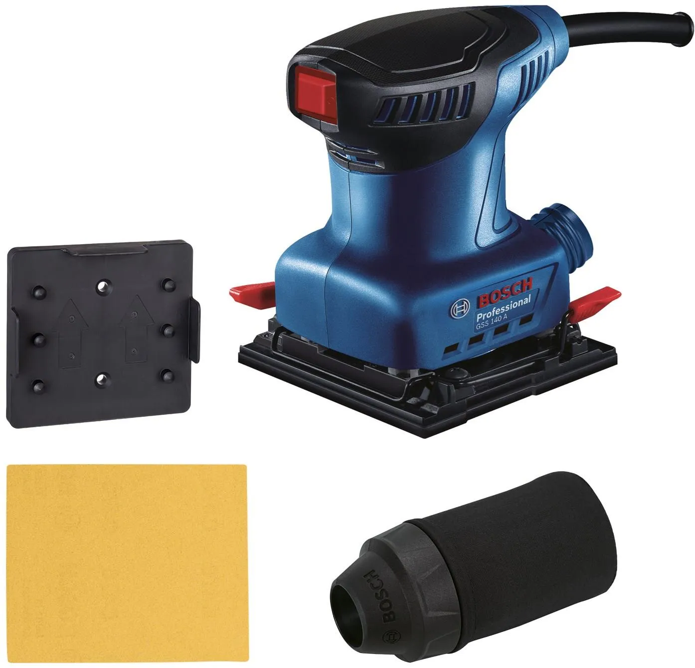 Ленточная шлифовальная машина сетевая Bosch GSS 140 A Professional 06012A8021