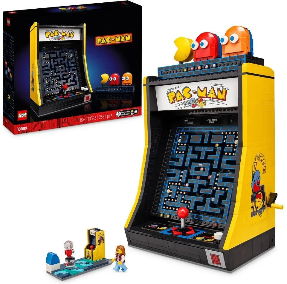 Конструктор LEGO Icons 10323 Игровой автомат Pac-Man