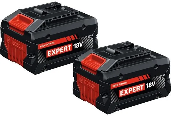 Аккумуляторы 2 шт. Bosch EXPERT 2xEXBA18V-80 8.0Ah 1600A0373D