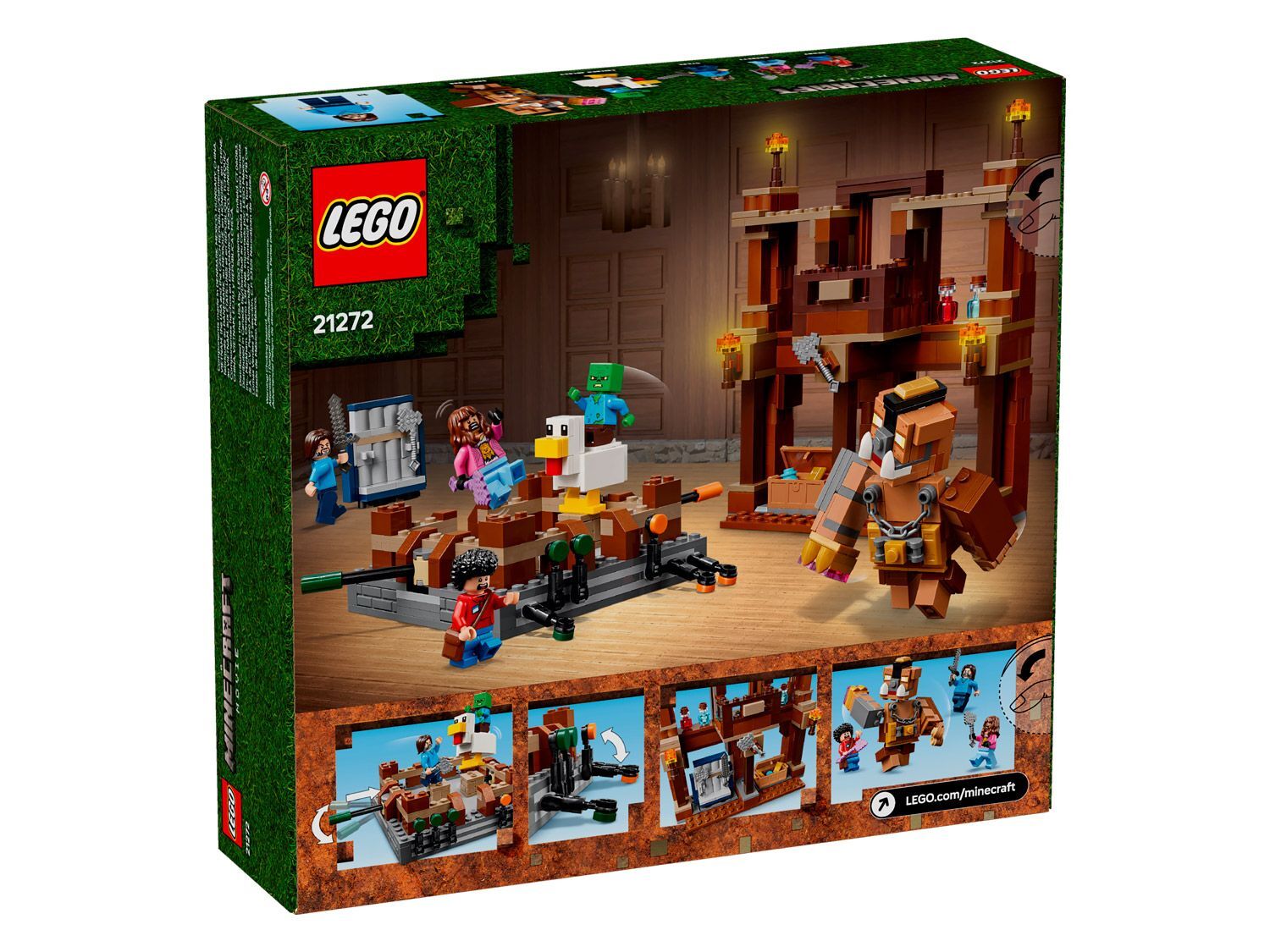 Конструктор LEGO Minecraft 21272 Боевой ринг в лесном особняке