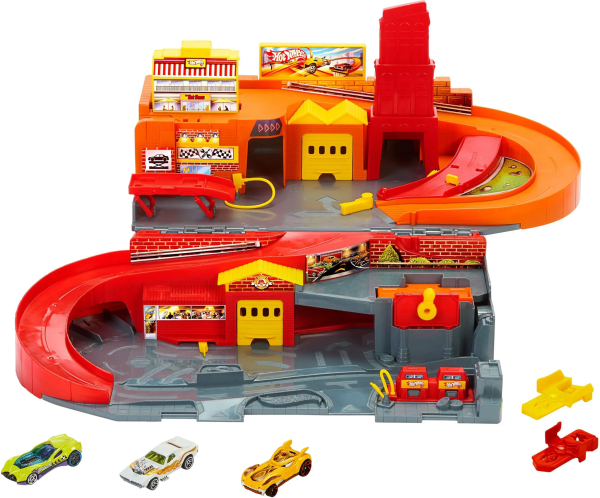 Гоночная трасса Hot Wheels Rally City Portable Set JFH37