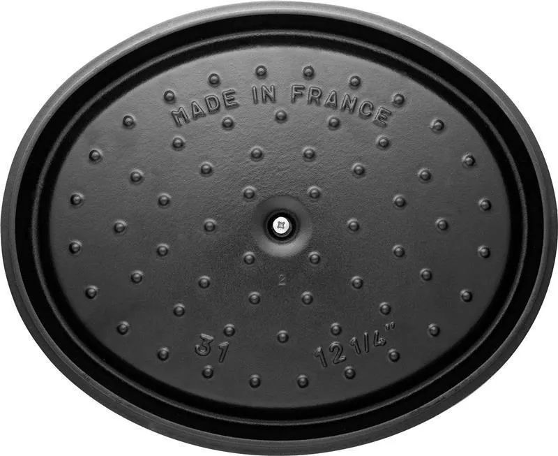 Чугунная жаровня Staub 4,25 л, 29 см, вишнёвая 40509-857-0