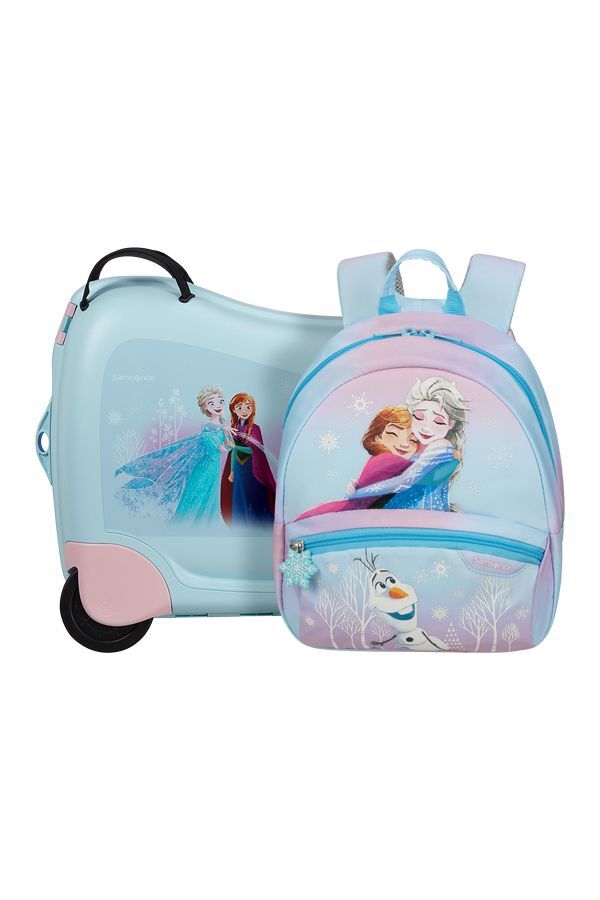Чемодан-каталка + Рюкзак S Samsonite FROZEN2 145740-4427 30 л +7л Frozen