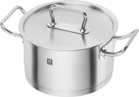 Низкая кастрюля Zwilling Pro S, 3 л, с крышкой