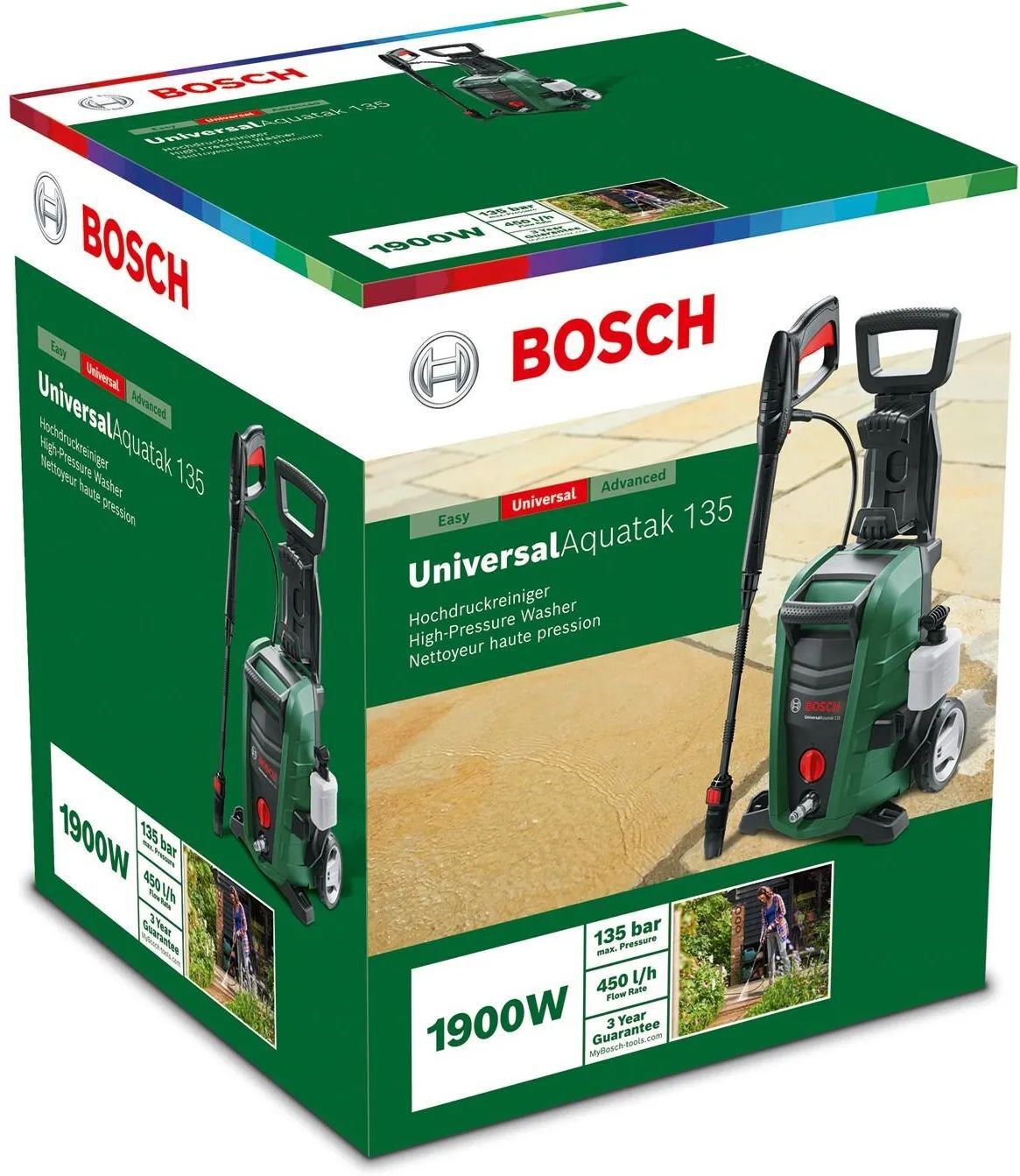 Электрическая мойка высокого давления Bosch UniversalAquatak 135 (06008A7C00)