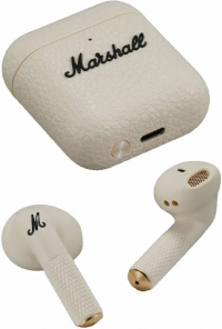 Беспроводные внутриканальные наушники Marshall Minor IV TWS, кремовые