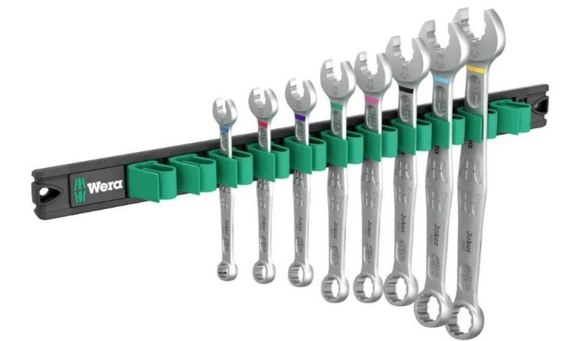 Набор Гаечных Ключей Wera 9642 Magnetleiste 6003 Joker Imperial 1 05020235001