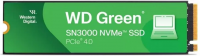 SSD WD Green SN3000, 1 ТБ, M.2 2280, PCIe 4.0 NVMe