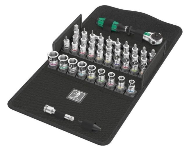 Комплект торцевых ключей All-In 42cz. Трещотка Zyklop Speed 1/4 " 8100 Sa (5003755001)