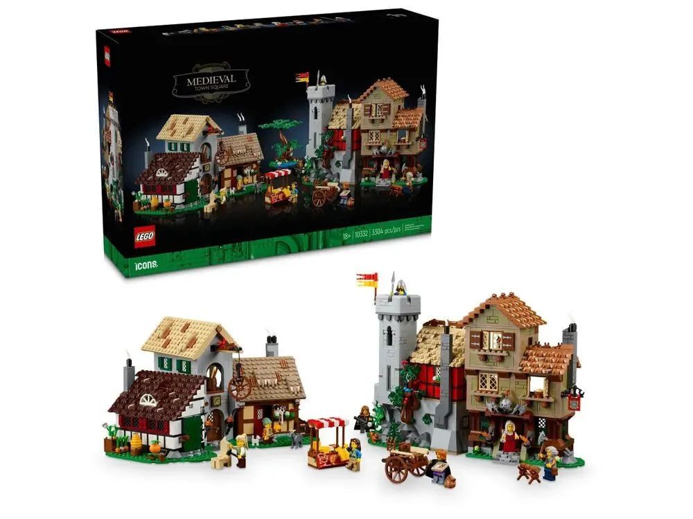 Средневековая рыночная площадь LEGO Icons 10332