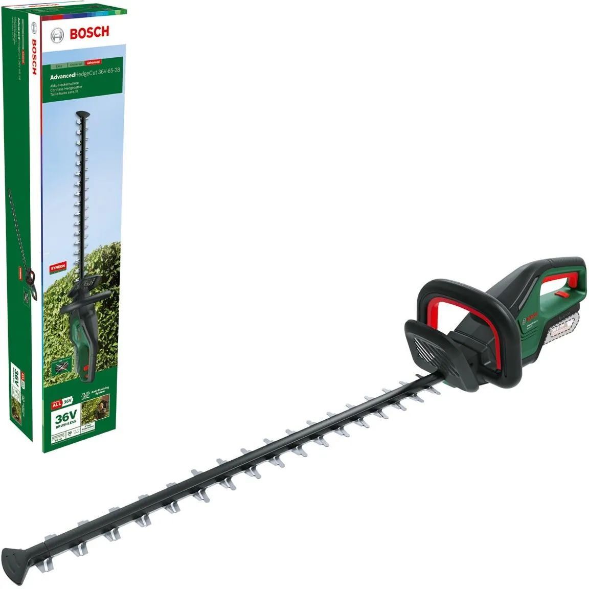 Аккумуляторные ножницы для живой изгороди Bosch AdvancedHedgeCut 36V-65-28 (060084A301)