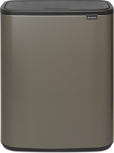 Мусорное ведро Brabantia Bo Touch Bin 223068 60л, темно-оливковое