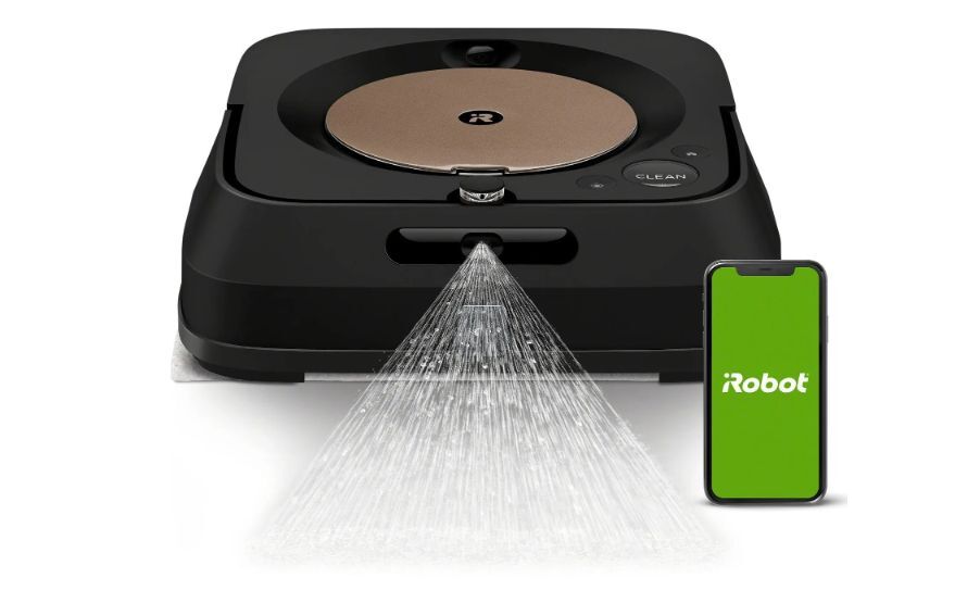 Робот-пылесос iRobot Braava jet m6132, чёрный