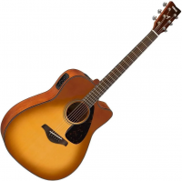Электроакустическая гитара Yamaha FGX800C Sand Burst