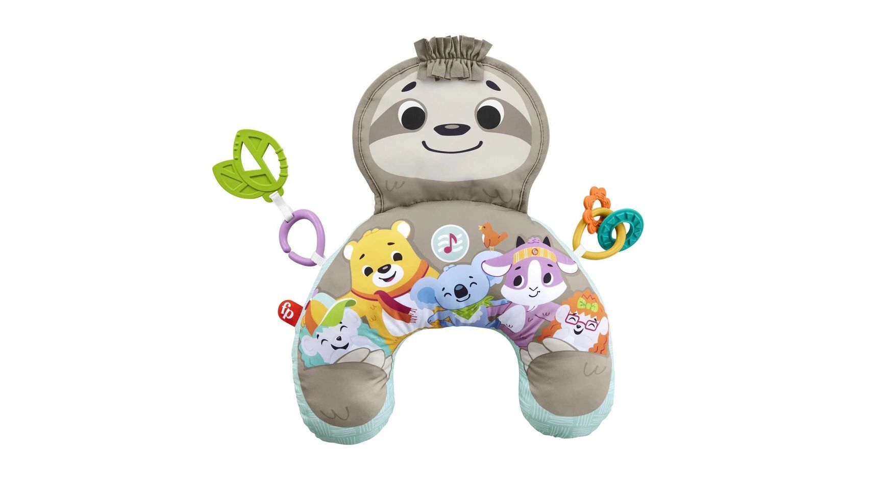 Музыкальная игровая подушка Fisher Price Sloth с вибрацией