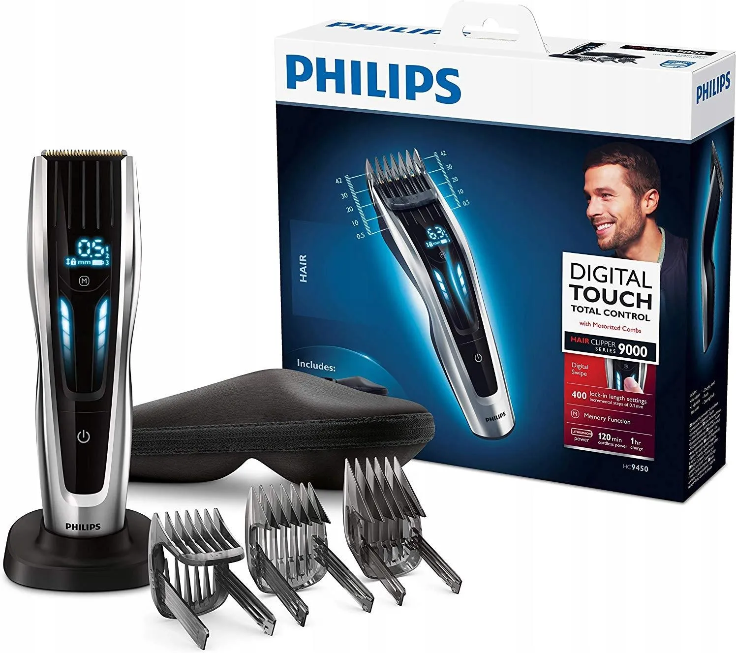 Машинка для стрижки волос Philips Hairclipper Seria 9000 HC9450/20