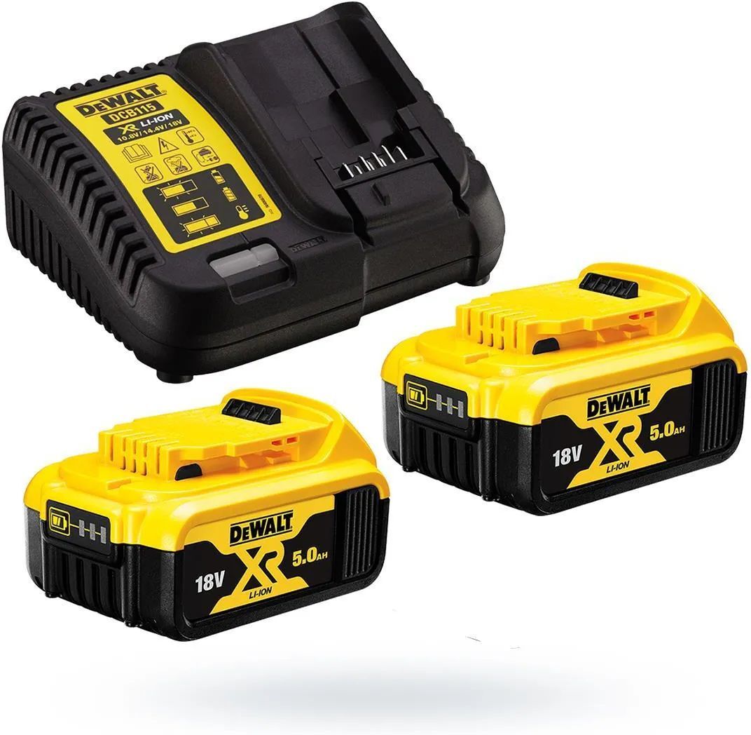 Перфоратор аккумуляторный DeWalt DCH263P2, 18 В XR, SDS+ 2x5,0 Ач