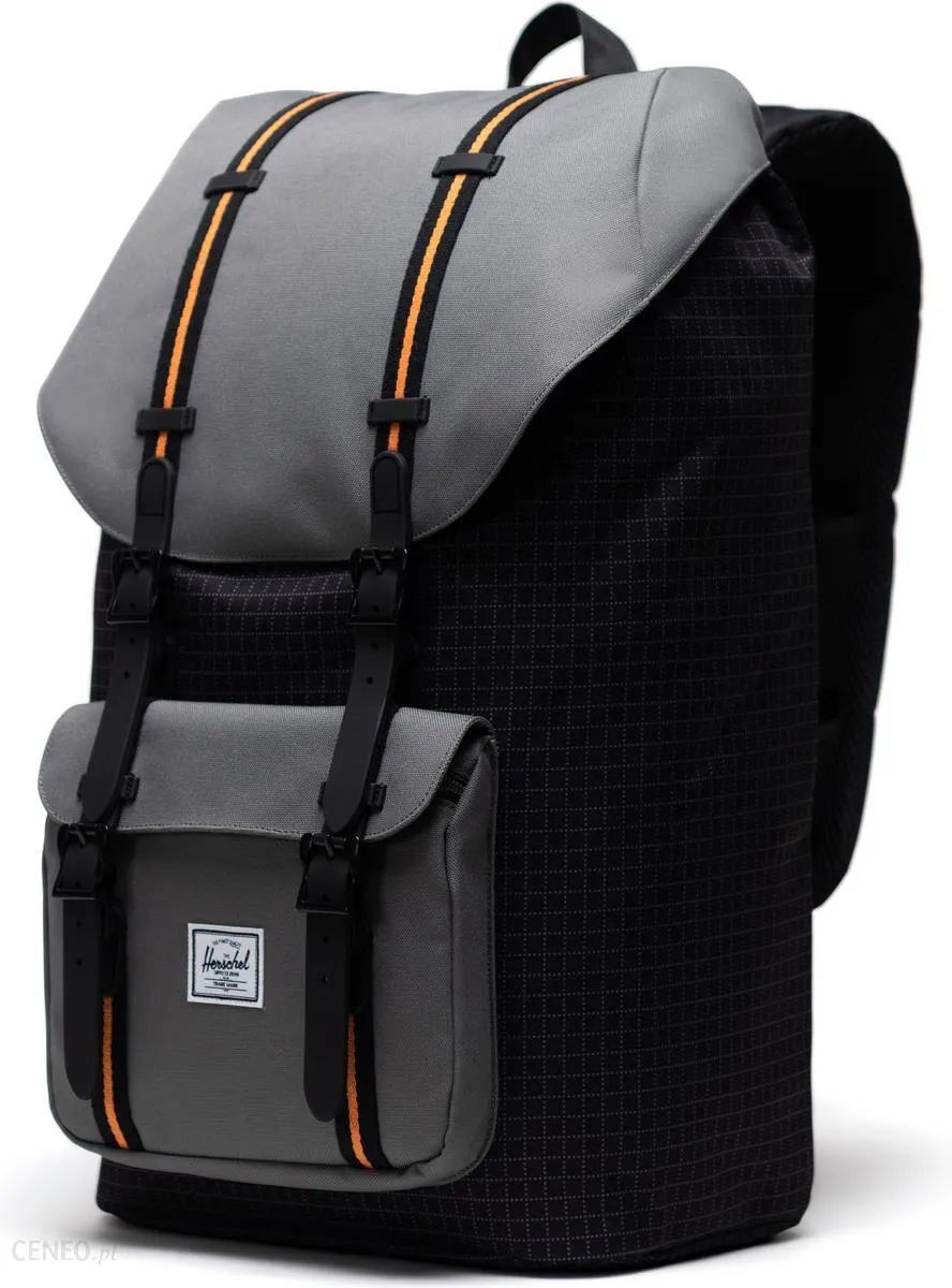 Рюкзак Herschel Little America Grid/Gargoyle/Sun Orange