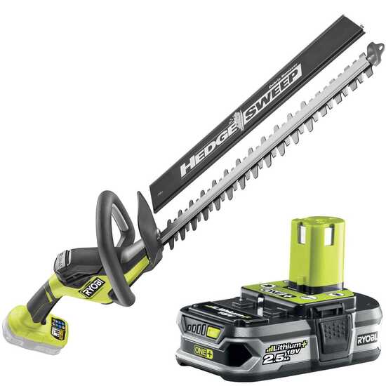 Аккумуляторный кусторез RYOBI RY18HT50A-125 с АКБ и ЗУ