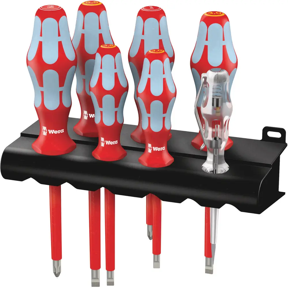 Набор отвёрток Wera Kraftform Stainless VDE 3160 i/7 05022728001