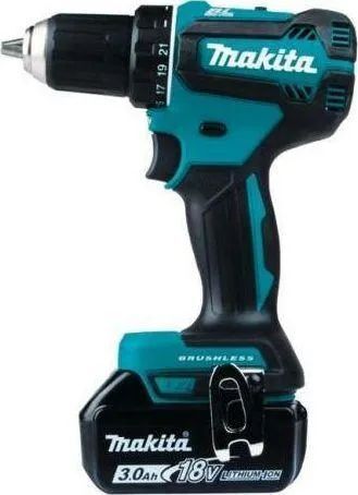 Ударная дрель Makita DDF485RFJ 18V LXT с АКБ 2x3,0 Ah и ЗУ