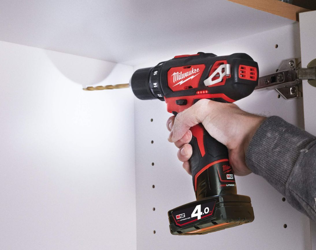 Шуруповёрт‑дрель Milwaukee M12 BDD‑152C , 2 АКБ, ЗУ, Кейс 4933451460