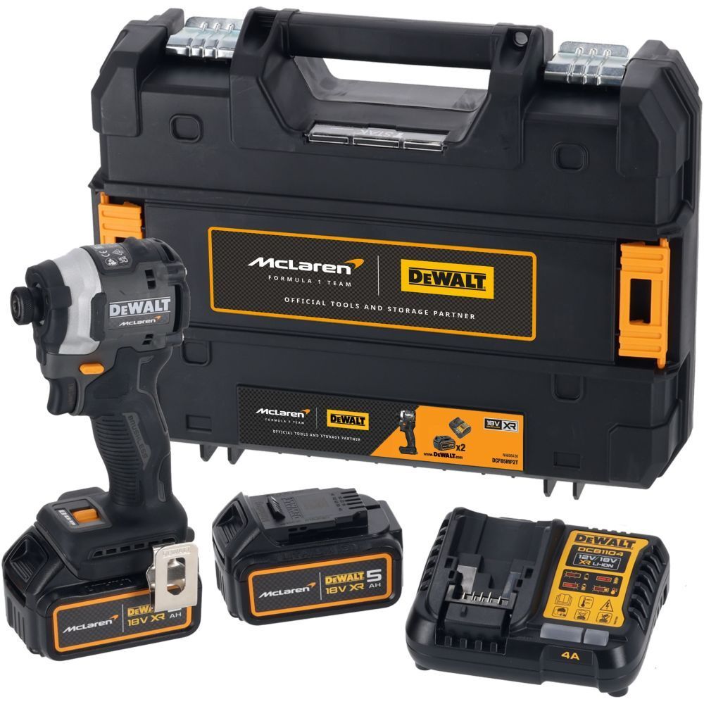 Аккумуляторная дрель-шуруповерт DeWalt DCD85MM2TQW, с 2 АКБ и ЗУ, в кейсе