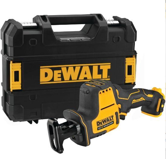Аккумуляторная сабельная пила Dewalt DCS312D2,12В, с 2 АКБ 2 Ач и ЗУ, в кейсе