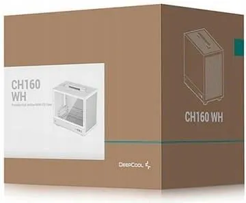 Компьютерный корпус Deepcool CH160 MESH WH Tower Белый