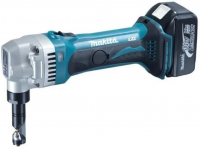 Аккумуляторные высечные ножницы по металлу Makita DJN161RFJ 18 В, 2×3,0 А·ч АКБ, ЗУ, кейс Makpac