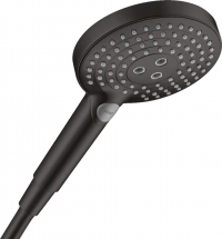 Ручной душ Hansgrohe Raindance Select S PowderRain 26014670, черный матовый