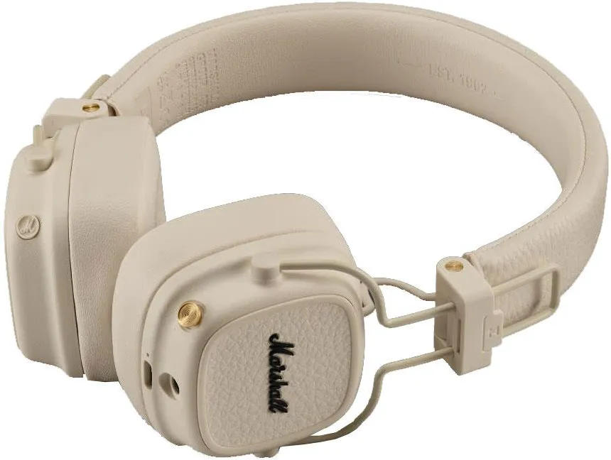 Беспроводные накладные наушники Marshall Major V, белые