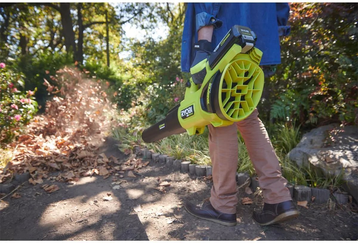 Аккумуляторная воздуходувка RYOBI ONE+ RY36BLXB-0 без АКБ и ЗУ
