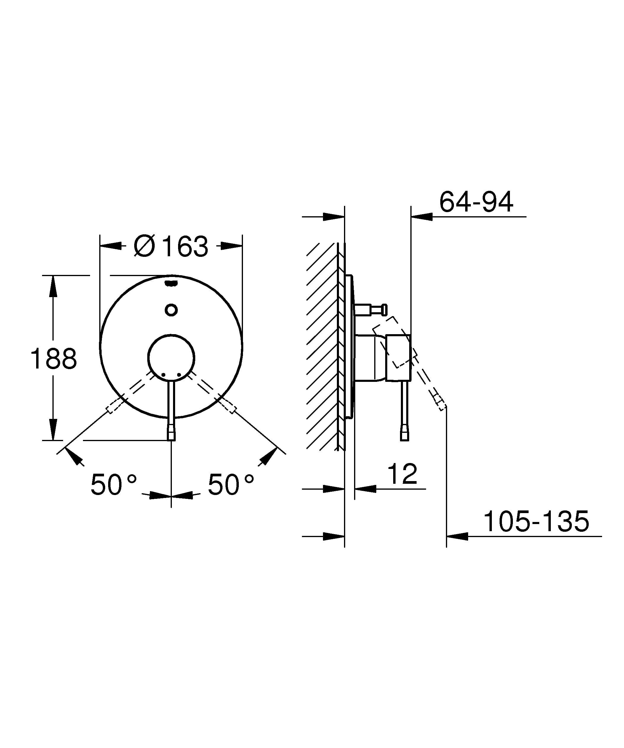 Смеситель Grohe Essence Supersteel 19285DC1