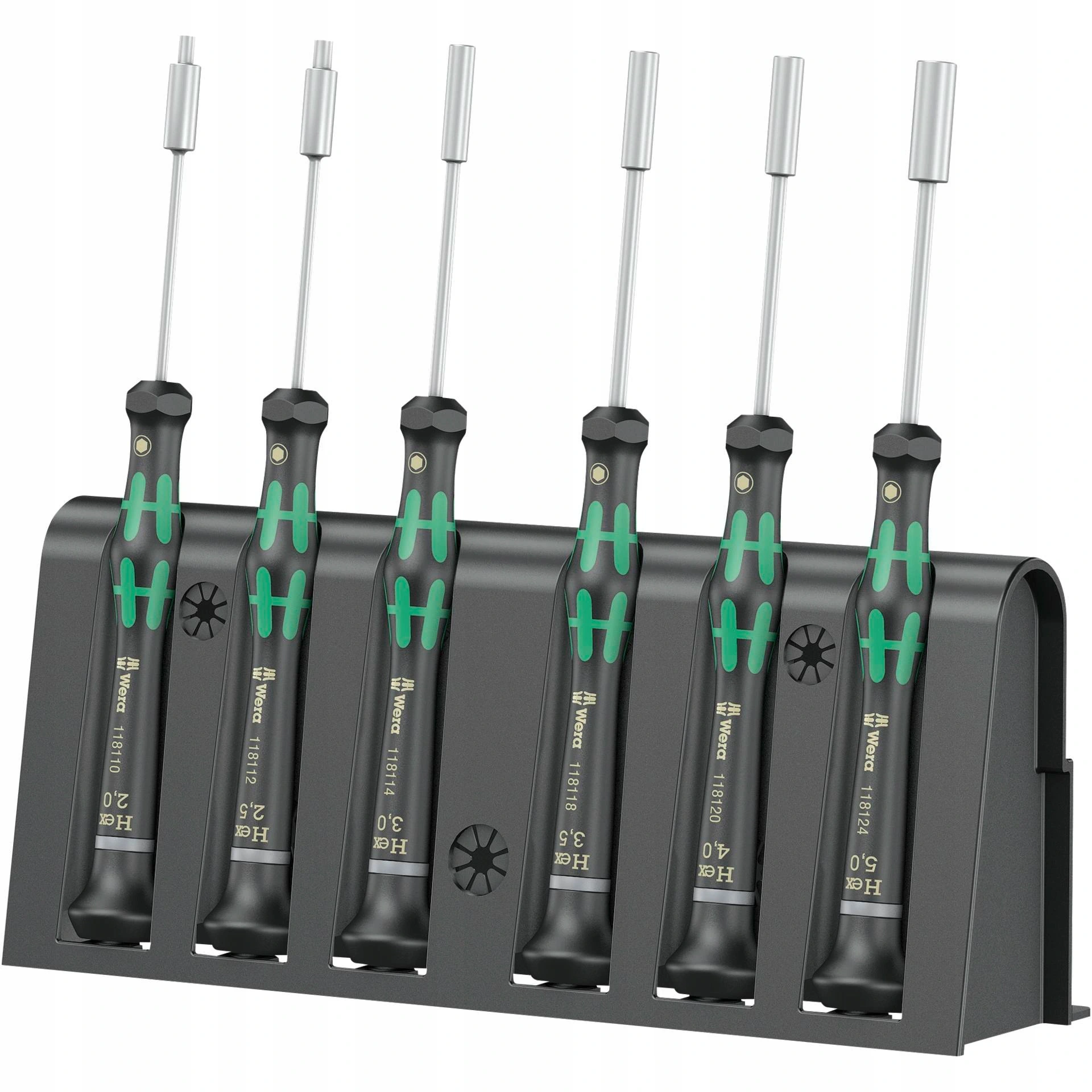 Набор прецизионных отвёрток Wera Kraftform Micro 2069/6 05118158001