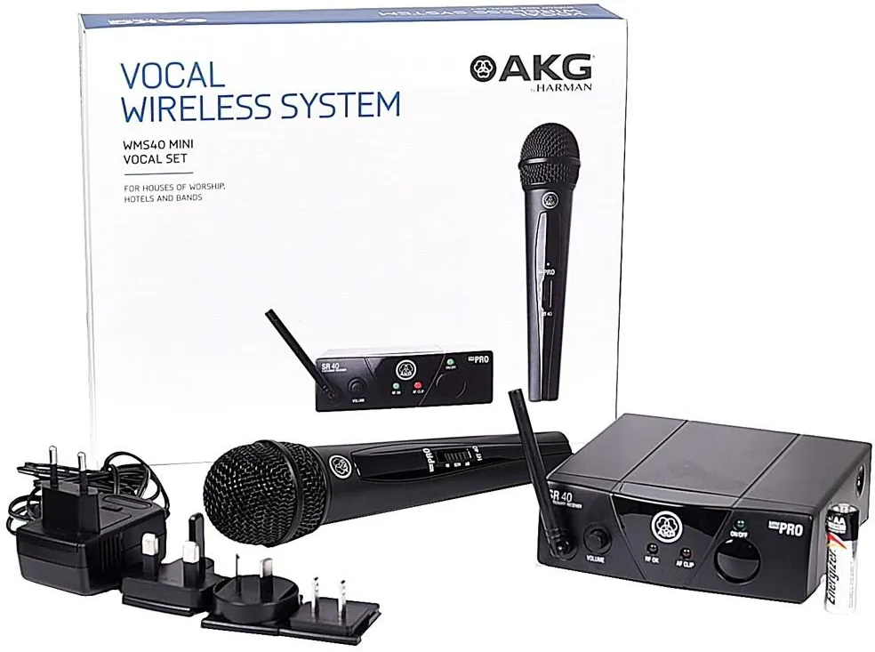 Беспроводная вокальная радиосистема AKG WMS40 Mini Vocal