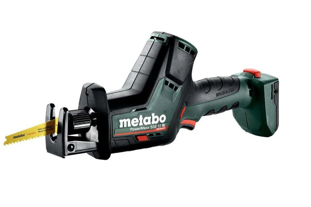 Сабельная аккумуляторная пила Metabo PowerMaxx SSE 12 BL 602322890 без акб и ЗУ
