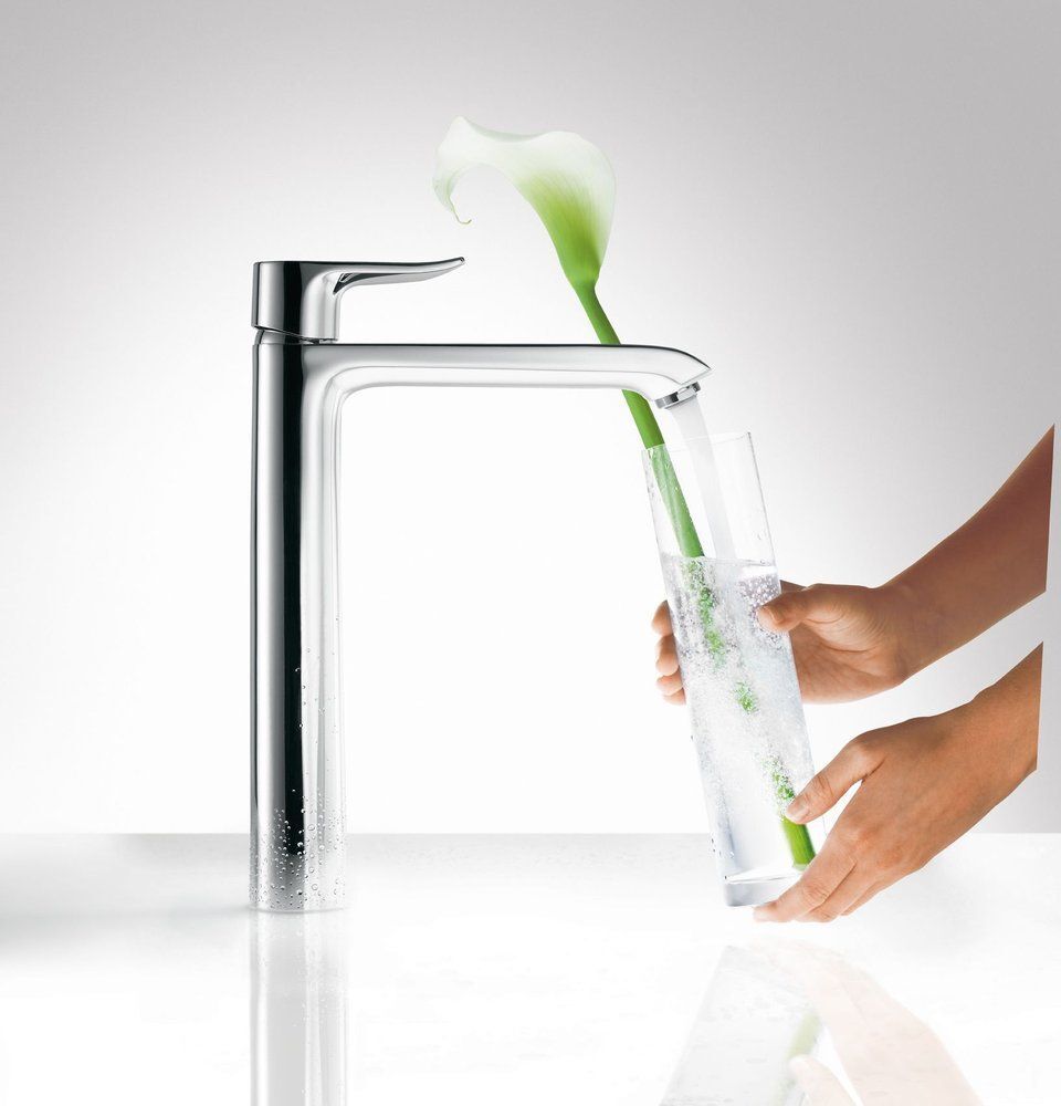 Смеситель для раковины (умывальника) hansgrohe Metris 31082000 хром