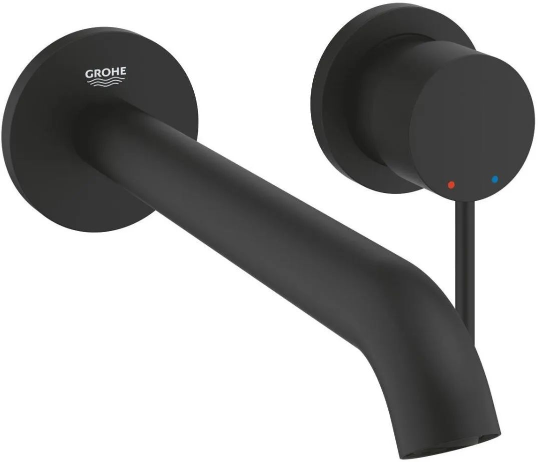 Смеситель для раковины Grohe Essence Phantom Black 29193KF1 Черный