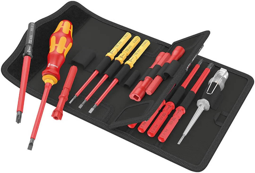 Набор инструментов Wera Kraftform Kompakt VDE 18 Universal 1 Tool Finder