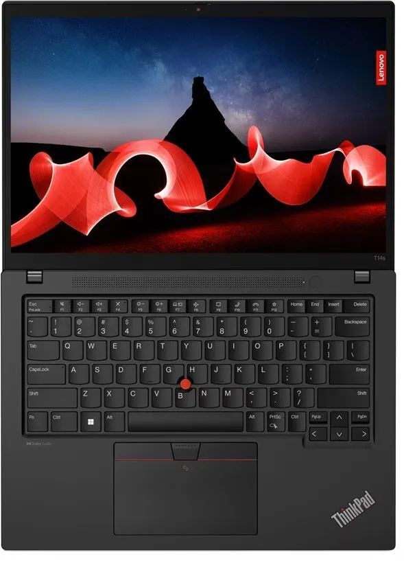 Ноутбук 14' Lenovo ThinkPad T14s Gen 4, Intel Core i5-1335U, RAM 16 ГБ, SSD 512 ГБ, Windows 11 Pro, (21F6002KIX)