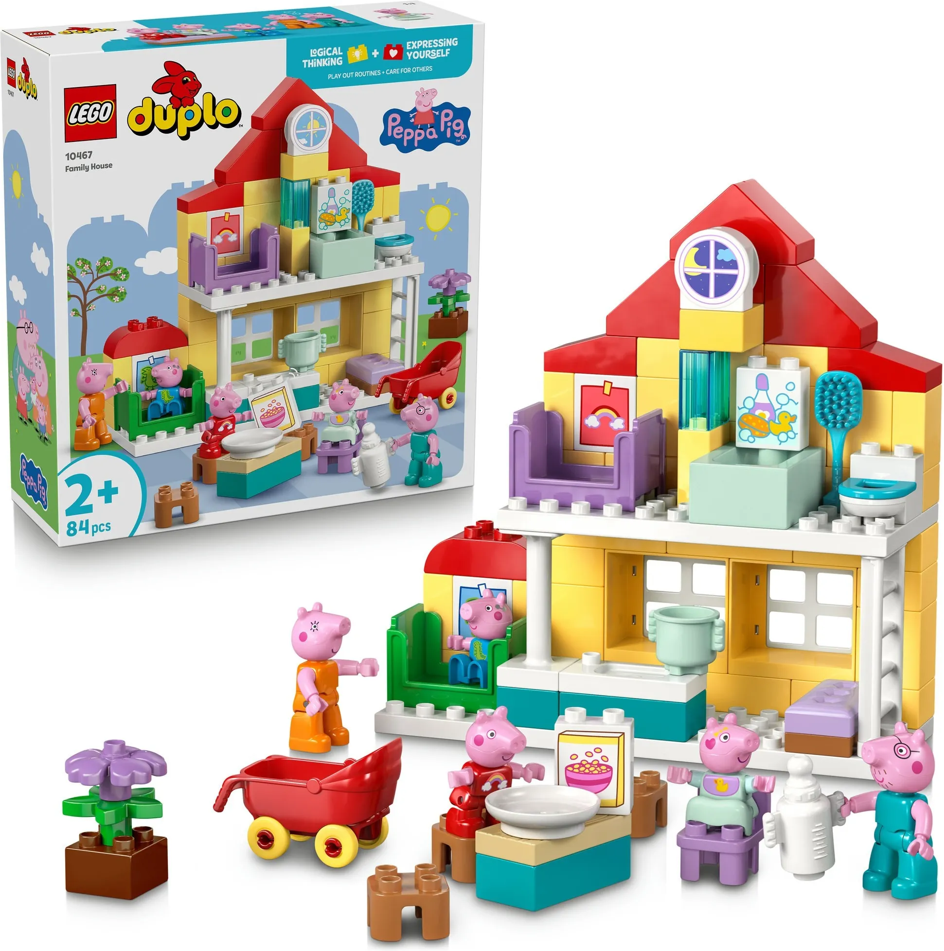 LEGO DUPLO 10467 Дом семьи Пеппы