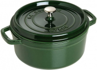 Чугунная жаровня Staub 5,85 л, Ø 28 см, зелёная 40509-361-0