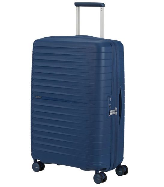American Tourister Fastforward Чемодан увеличенный 68 см, синий