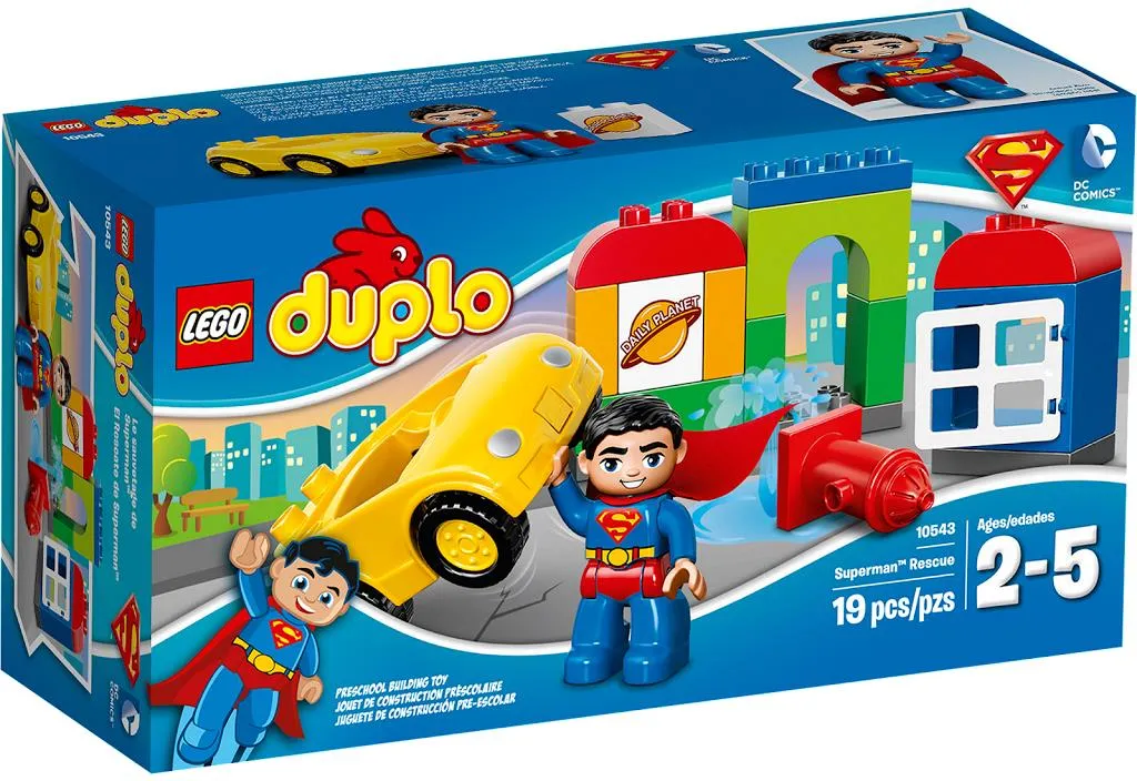 Конструктор LEGO DUPLO 10543 Спасение Супермена