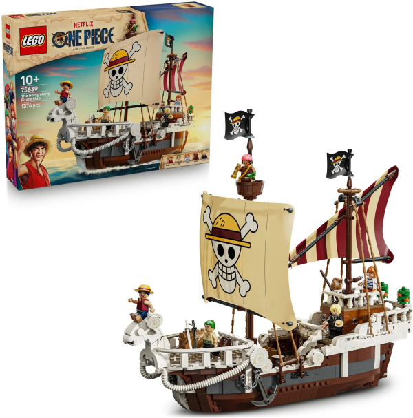 Конструктор LEGO ONE PIECE 75639 Пиратский корабль «Весёлый»